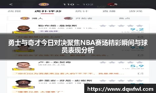 勇士与奇才今日对决聚焦NBA赛场精彩瞬间与球员表现分析